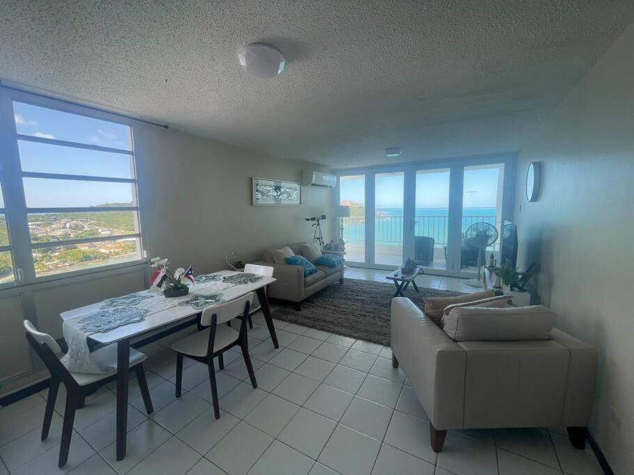 Ocean View 2 Bed 1 Bath 2 Parkings & Pool @ Dos Marinas Fajardo Apartment Luaran gambar