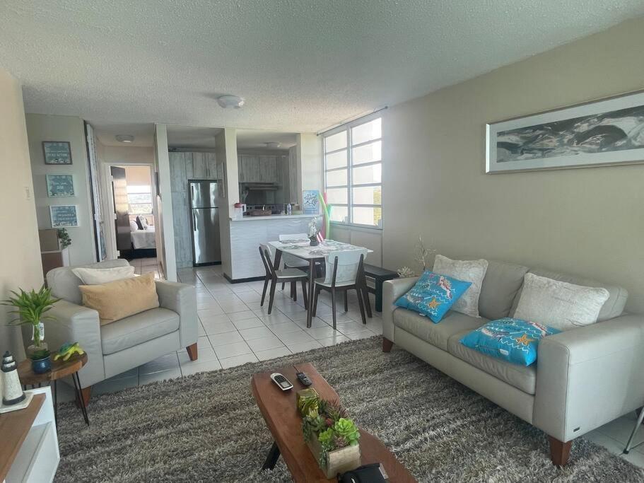 Ocean View 2 Bed 1 Bath 2 Parkings & Pool @ Dos Marinas Fajardo Apartment Luaran gambar