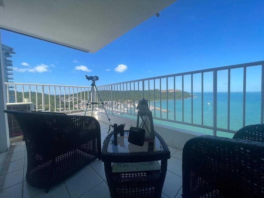 Ocean View 2 Bed 1 Bath 2 Parkings & Pool @ Dos Marinas Fajardo Apartment Luaran gambar