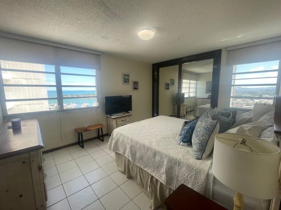 Ocean View 2 Bed 1 Bath 2 Parkings & Pool @ Dos Marinas Fajardo Apartment Luaran gambar