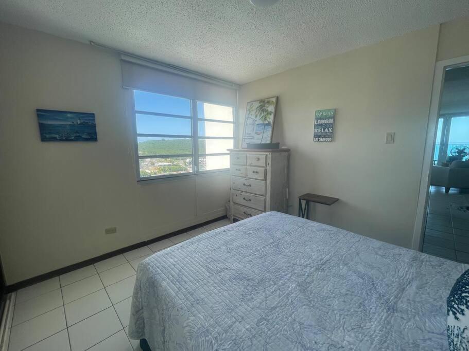 Ocean View 2 Bed 1 Bath 2 Parkings & Pool @ Dos Marinas Fajardo Apartment Luaran gambar